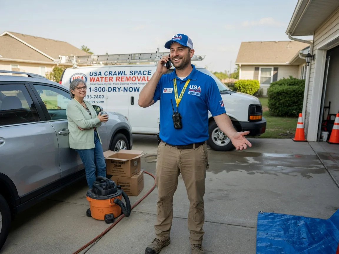 Crawl Space Water Removal Shawnee, OH FAQs
